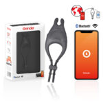 ONINDER - ANELLO VIBRATORE REGOLABILE RICARICABILE PAMPA CON STIMOLATORE CLITORIDE 10 VELOCIT? - APP GRATUITA